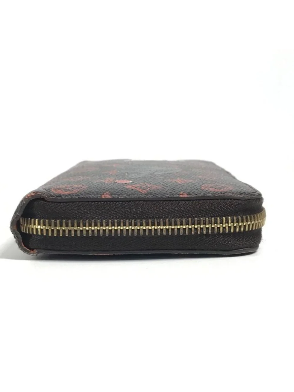 Louis Vuitton Wallet Zippy Monogram Canvas Brown